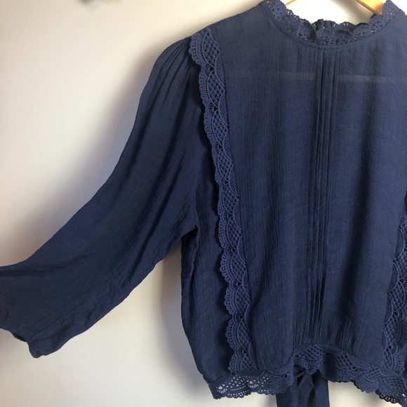 E&M Tops - vintage inspired blouse